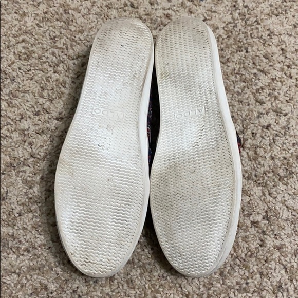 Aldo Paisley Slip On Loafers - Picture 4 of 5